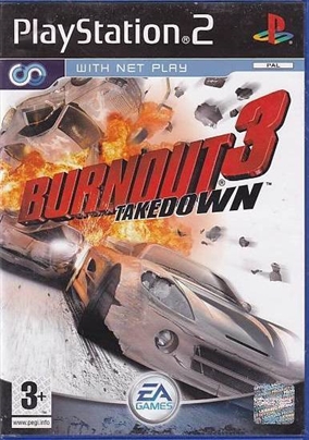 Burnout 3 Takedown - PS2 (Genbrug)
